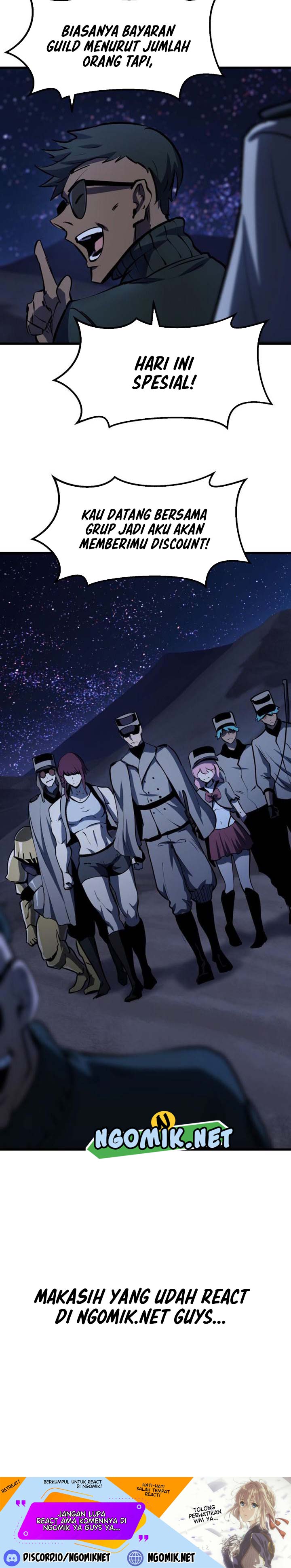 Otherworldly Sword King’s Survival Records Chapter 125 Bahasa Indonesia